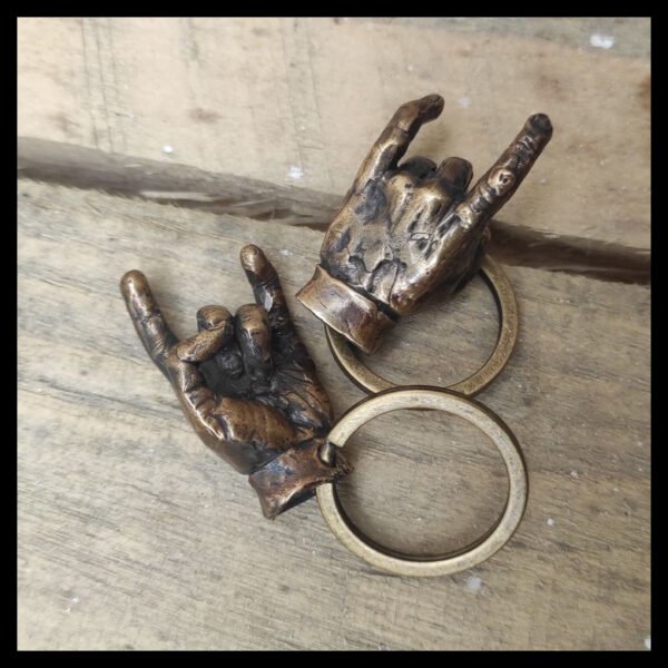 Rock On Keychain