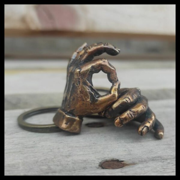 OK Hand Sign Keychain