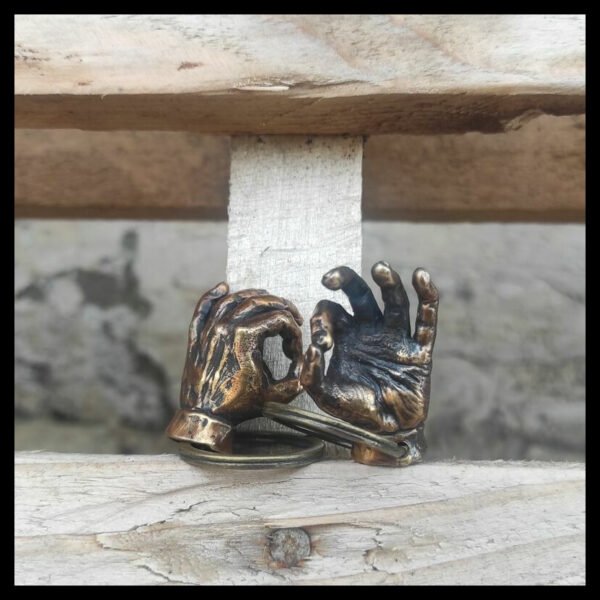 OK Hand Sign Keychain